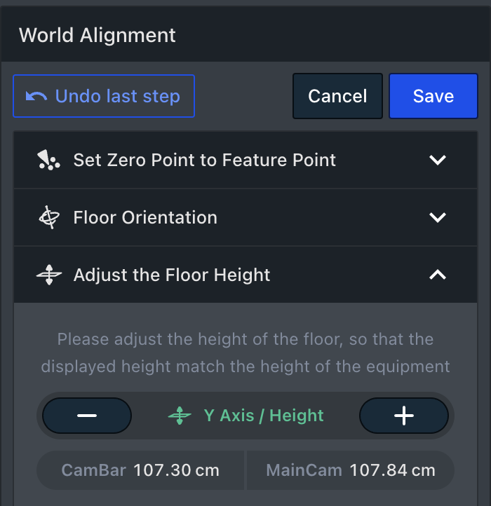 Alignment Panel