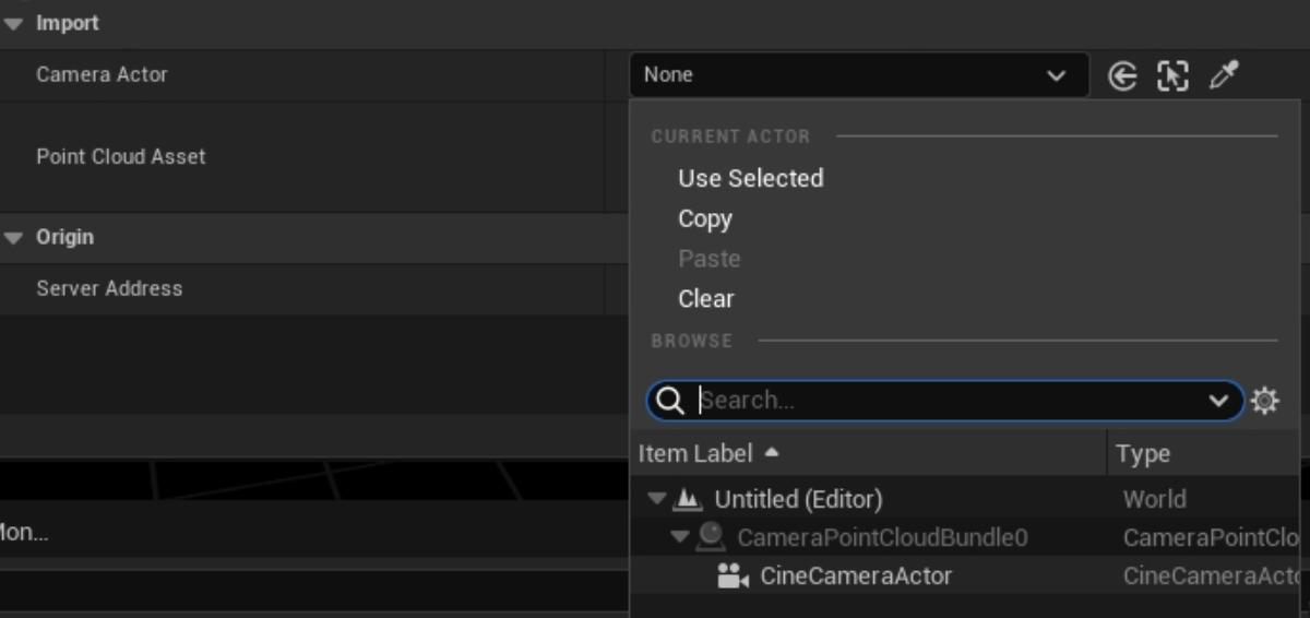 Adding A Point Cloud